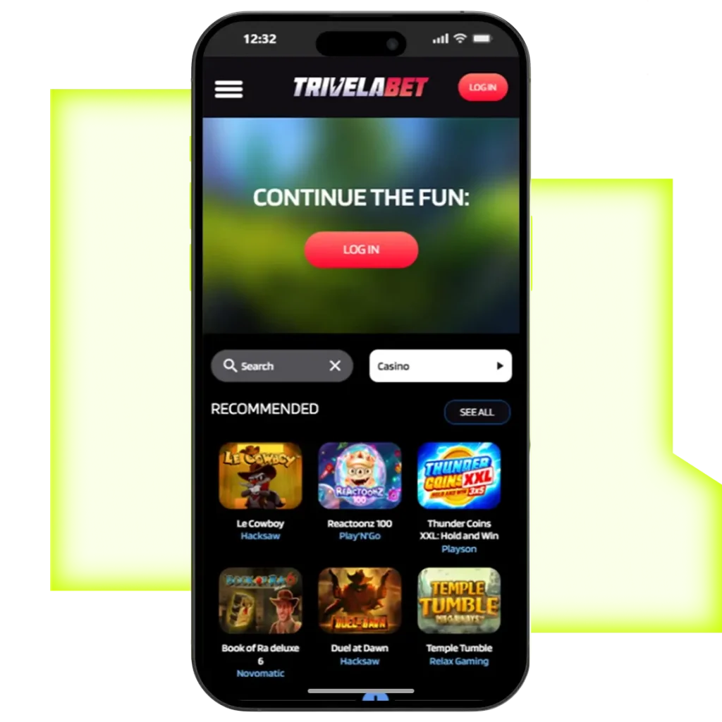 trivelabet mobile image